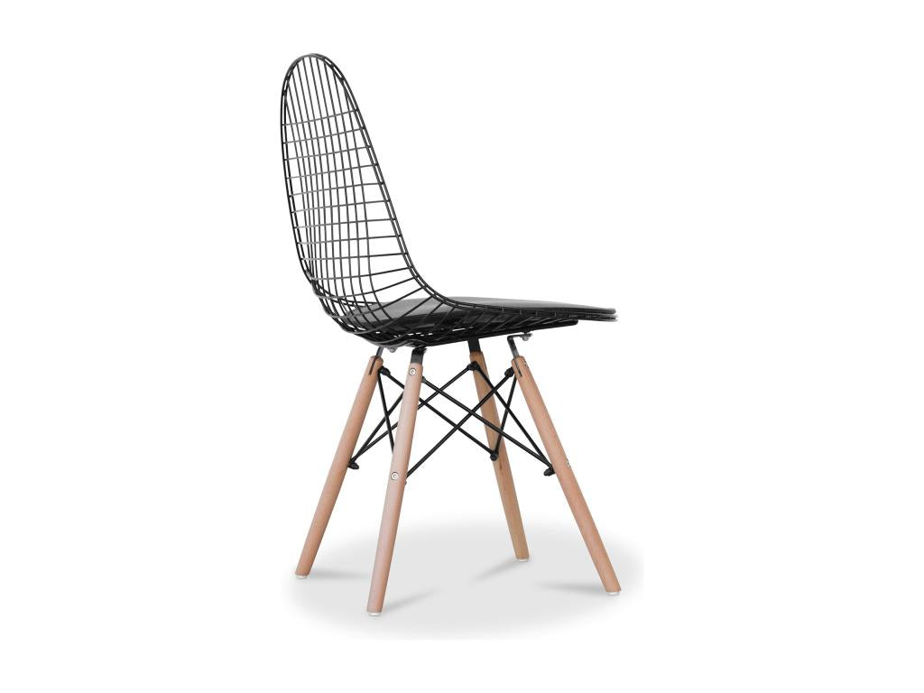 Chaise Nobellea / Coussin - Métal Noir BKMU30912