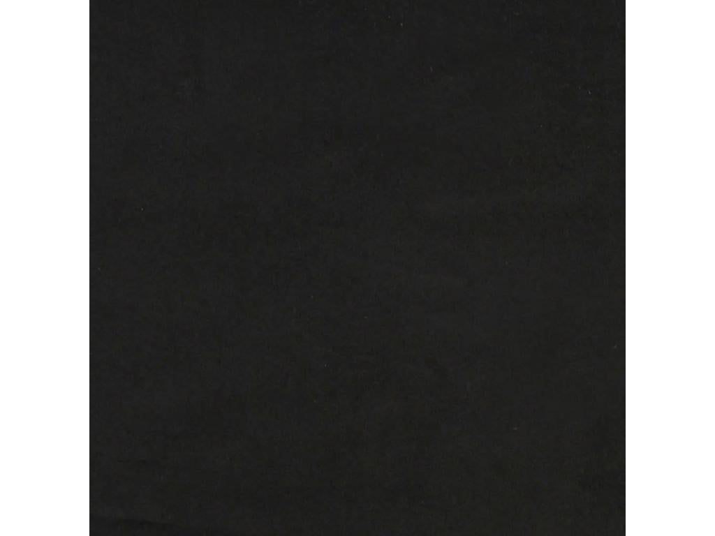 Canapé à 2 places Noir 140 cm Velours WZTT03124