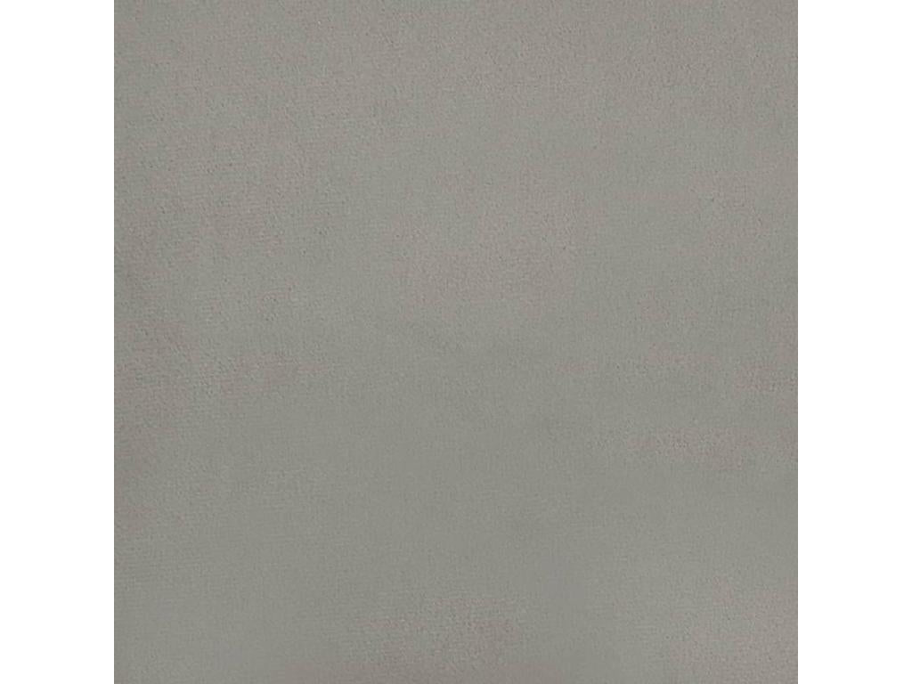 Tête de lit avec oreilles Gris clair 183x16x78/88 cm Velours LPCW24406