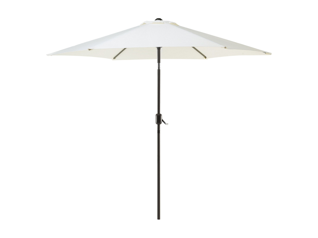 Parasol de jardin beige clair ⌀ 270 cm VARESE TEMD52056