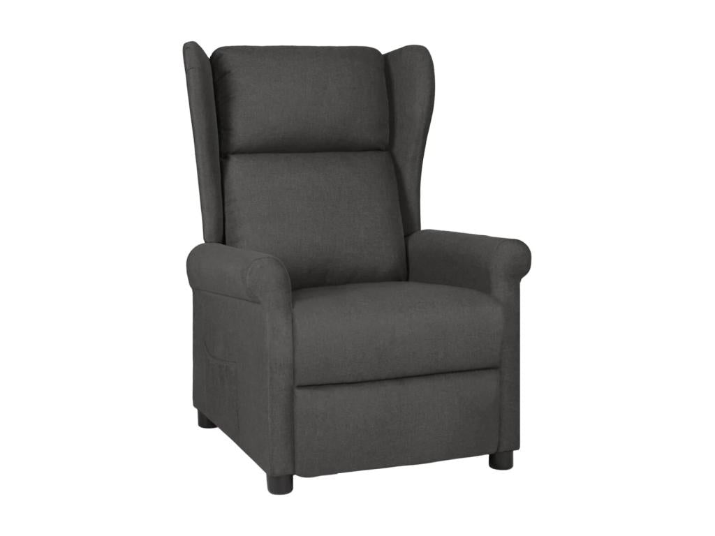 Fauteuil inclinable Gris foncé Tissu JHZY27205