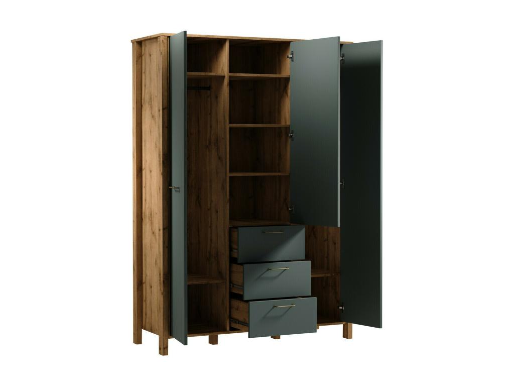 Armoire Nobellea 113 Beige - Chêne Nobellea 199x138x53cm NGUN79307