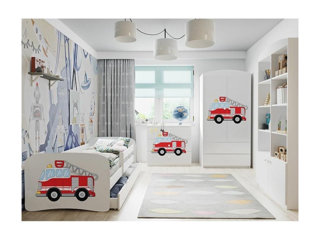 Armoire 2 portes enfant petit dinosaure Dekonao PKNK43559