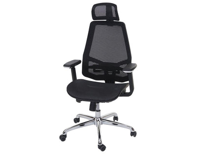 Chaise de bureau Dekonao-A58 noir/noir BAGD78403