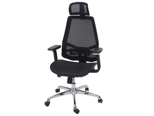 Chaise de bureau Dekonao-A58 noir/noir BAGD78403