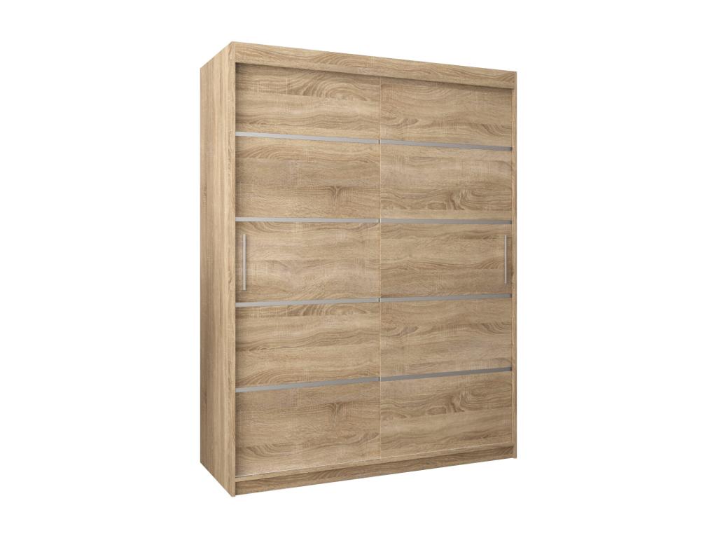 ARMOIRE Nobellea 1 À PORTES COULISSANTES 200/150/62 2 Portes Nobellea JYUD96675