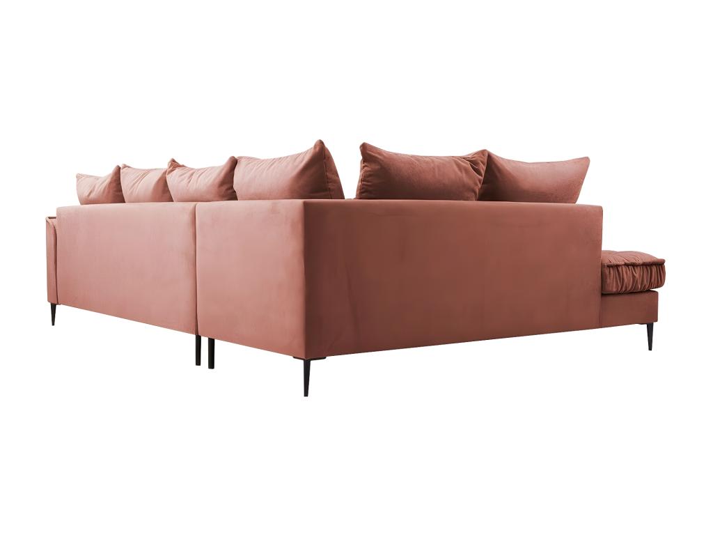 Canapé d'angle Nobellea 113 Rose 306x227x90cm JUYR89737