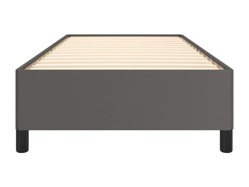 Cadre de lit Gris 90x200 cm Similicuir RTNJ51655