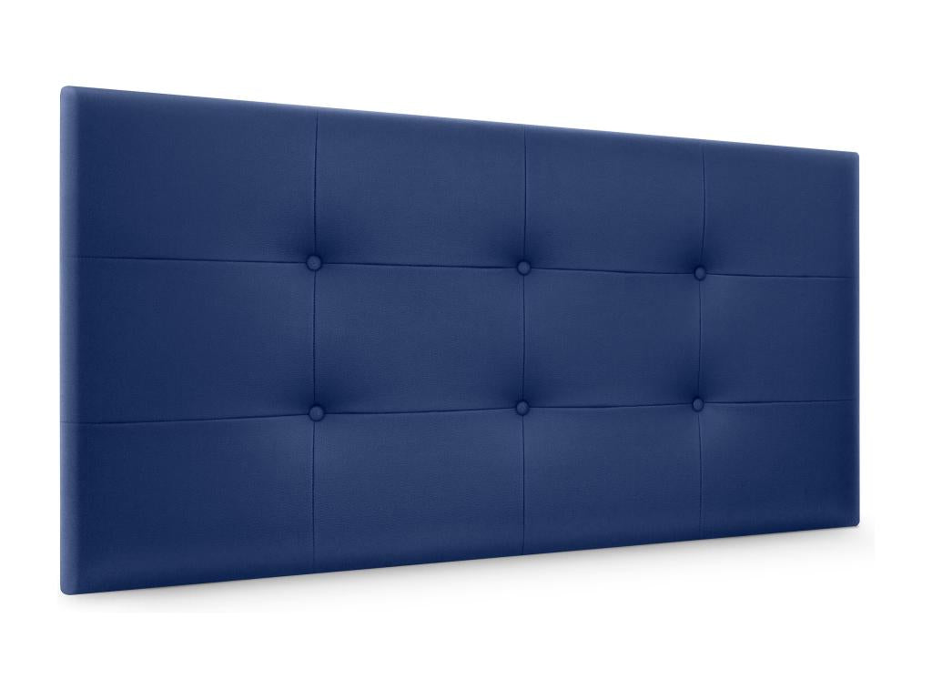 Dekonao Tête de lit en Similicuir Capitonné 90x60cm Lits 80/90 - Bleu YMWW43449