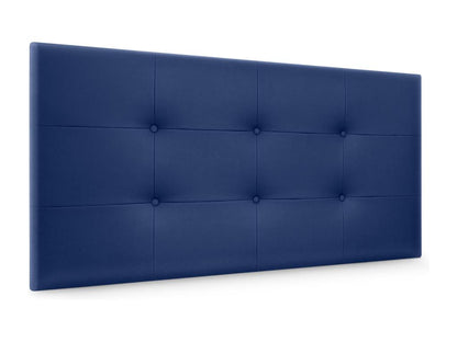Dekonao Tête de lit en Similicuir Capitonné 90x60cm Lits 80/90 - Bleu YMWW43449