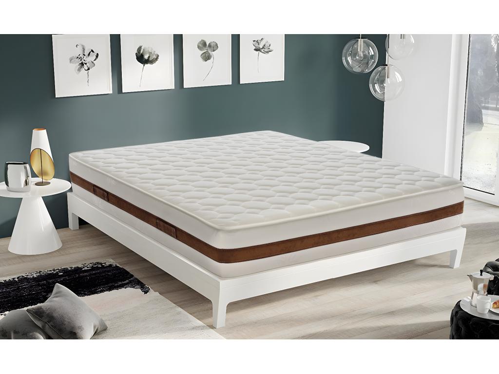 Matelas à mémoire de forme avec 5 cm de mémoire hauteur 22 cm modèle Dekonao 180x200 cm PBUI50852