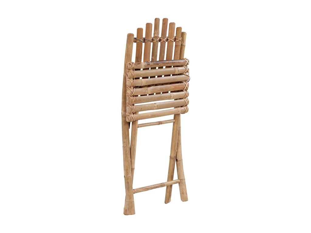 Chaises pliables de jardin lot de 2 avec coussins Nobellea KNDQ70755