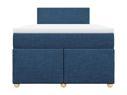 Sommier à Dekonao de lit avec matelas Bleu 120x200 cm Tissu PAFE28500