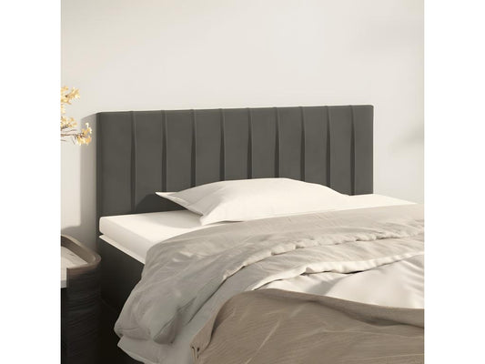Tête de lit Gris foncé 90x5x78/88 cm Velours BQDE74892