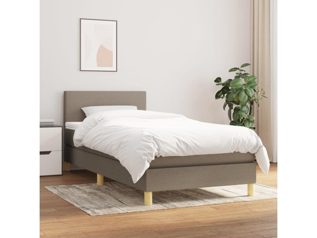 Sommier à Dekonao de lit avec matelas Dekonao 80x200 Tissu CVRE61803