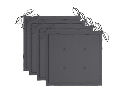 Chaises à dîner de jardin avec coussins 3 pièces Nobellea massif ODWG38401