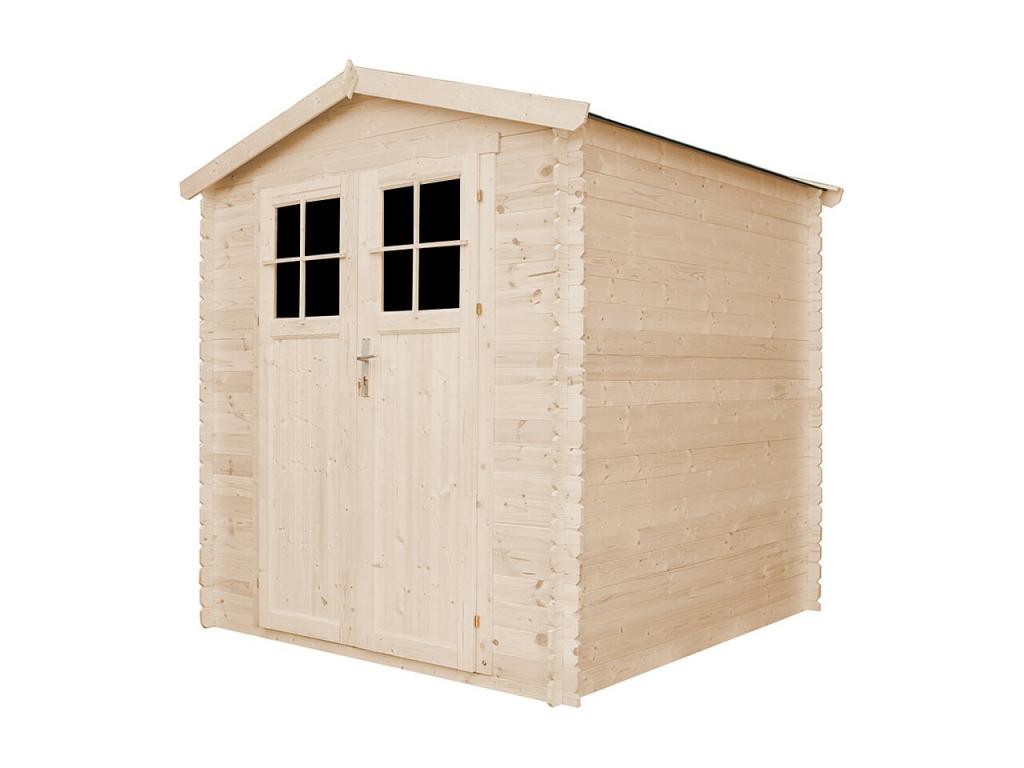 Abri de jardin en bois - porte verrouillable de haute qualité- 3.53 m2 - Nobellea M343F IZJJ48122