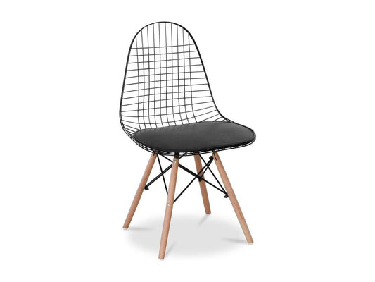 Chaise Nobellea / Coussin - Métal Noir BKMU30912