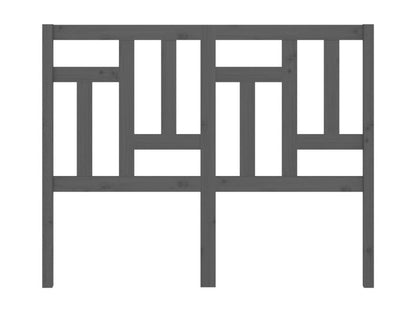 Tête de lit Gris 145.5x4x100 cm Bois massif de pin XEBW69472