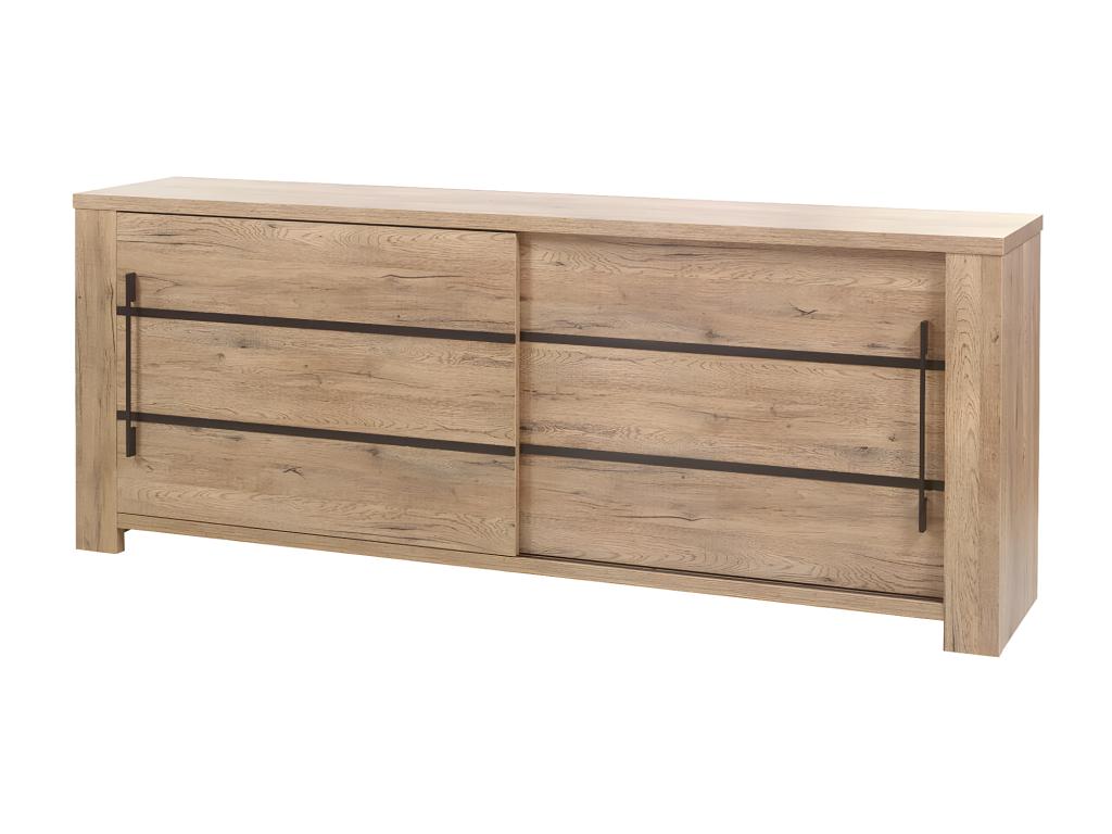 Dekonao - Ensemble Buffet Table 170cm Aspect Bois IWAS38427