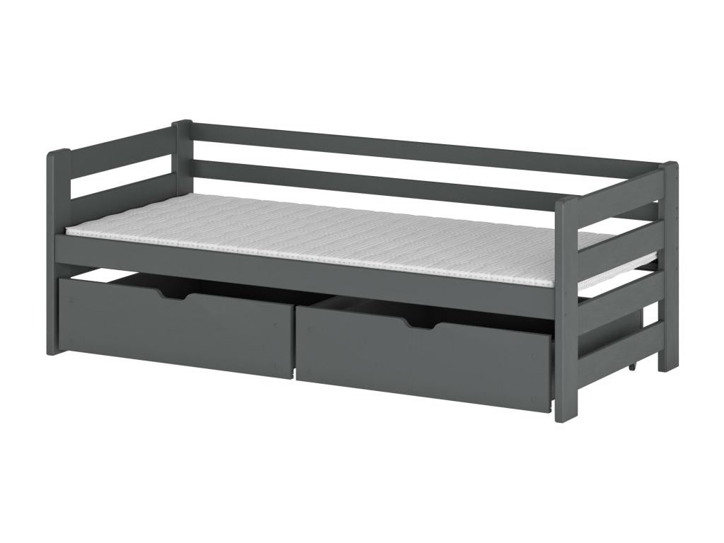 Lit enfant Dekonao KSB003 80x200 cm Graphite XNSZ47164