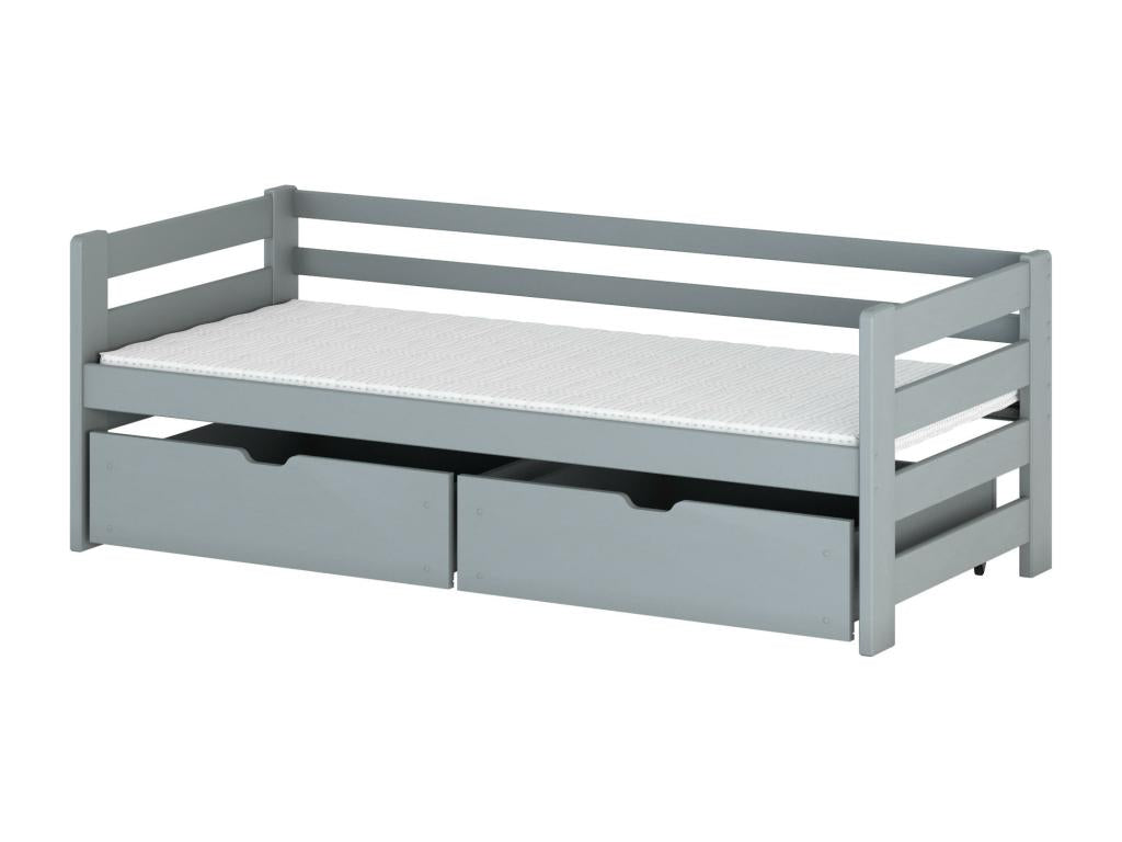 Lit enfant Dekonao KSB002 80x180 cm Gris UPAV17062