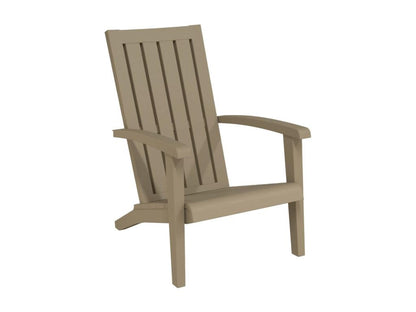 Chaises de jardin Nobellea lot de 2 marron clair PP VNVH17248