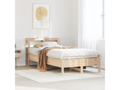 Cadre de lit sans matelas 120x200 cm bois de pin massif MFSF59861
