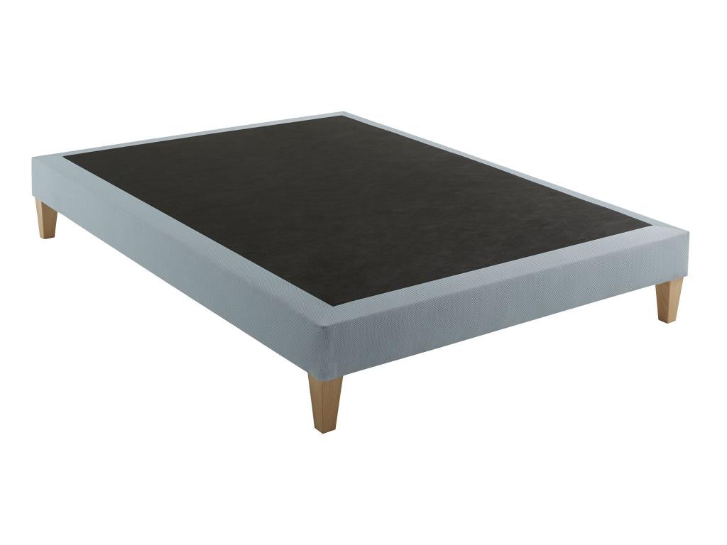 Sommier déco tapissier vert d'eau - Dekonao 160x210 EIZH94204