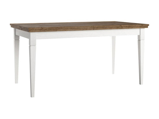Table à manger extensible 6 à 8 places Dekonao Bois Blanc CTJN83620