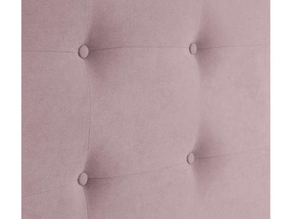 Dekonao Tête de Lit en Tissu Dekonao Capitonné 95x60cm Lit 90 - Saumon CSHK32400