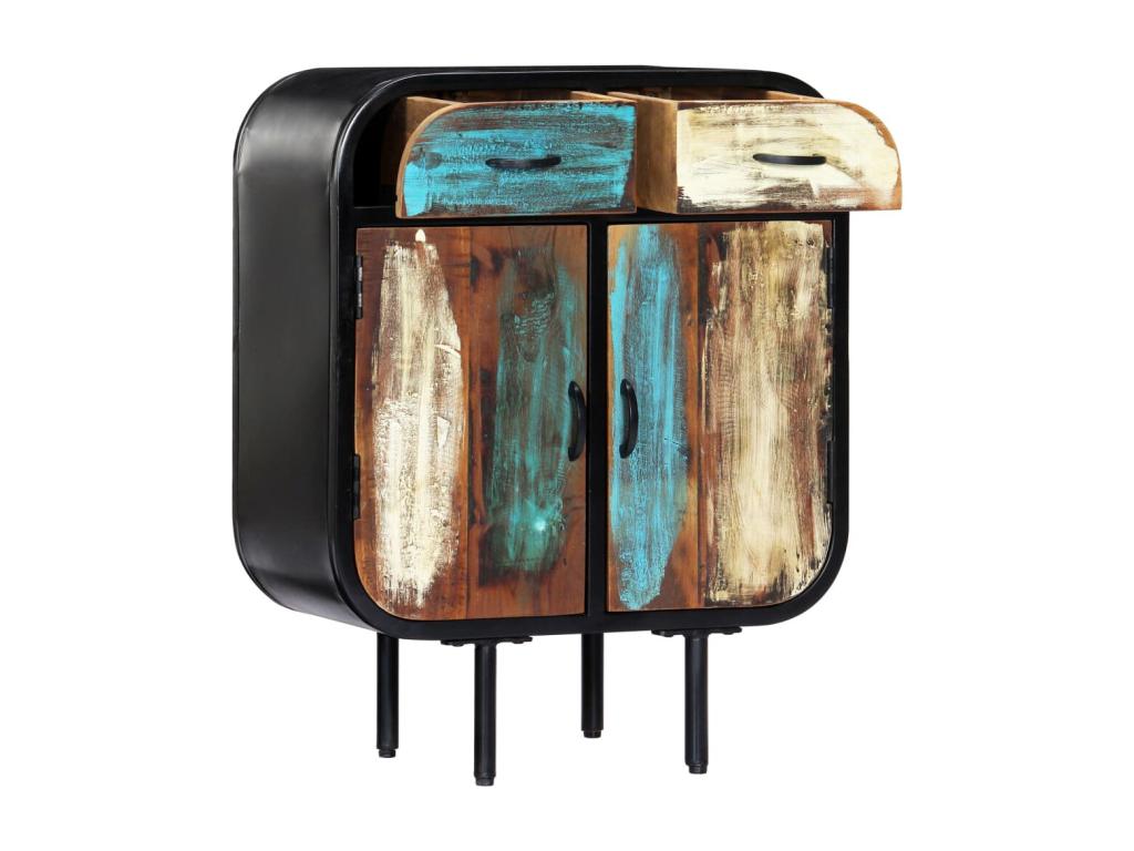 Buffet 60x30x75 cm Bois de récupération massif NOQT61838