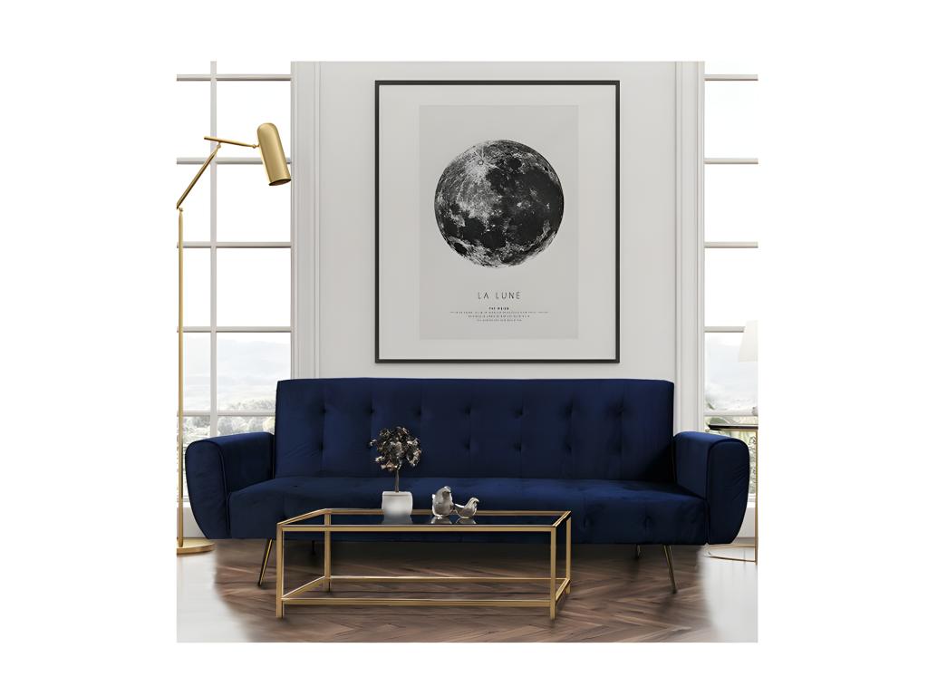 Canapé Dekonao convertible / Bleu QACD29145