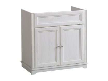 Armoire Sous Lavabos Nobellea CUW80 2D 80x46x79 Blanc FFDZ30192