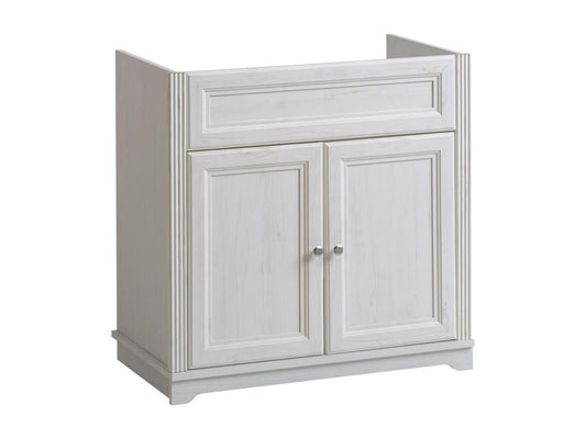 Armoire Sous Lavabos Nobellea CUW80 2D 80x46x79 Blanc FFDZ30192