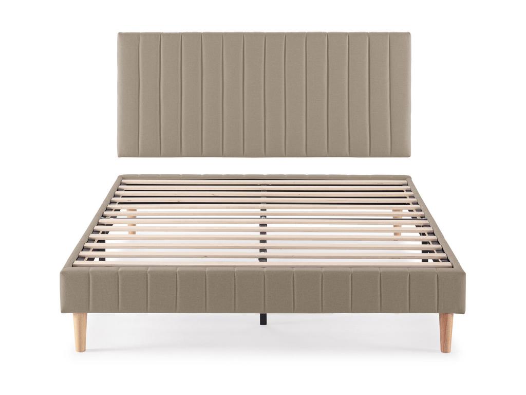 Sommier tête de lit Dekonao 140x200 cm Beige NASV86077