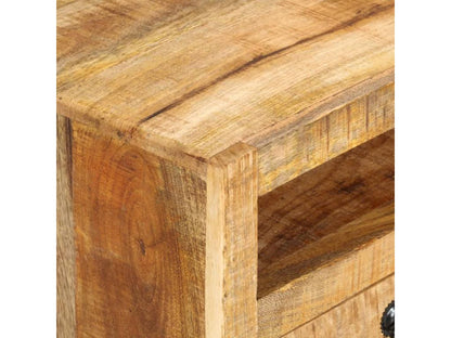 Meuble TV 110x30x40 cm Bois massif de manguier DJTP76254