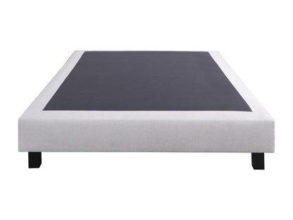 Ensemble Matelas 160x200 cm Sublime 20 cm sommier gris KSMJ29429