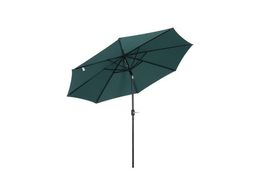 Parasol rond UMBRELLA inclinable diamètre 300cm vert DWWM63356