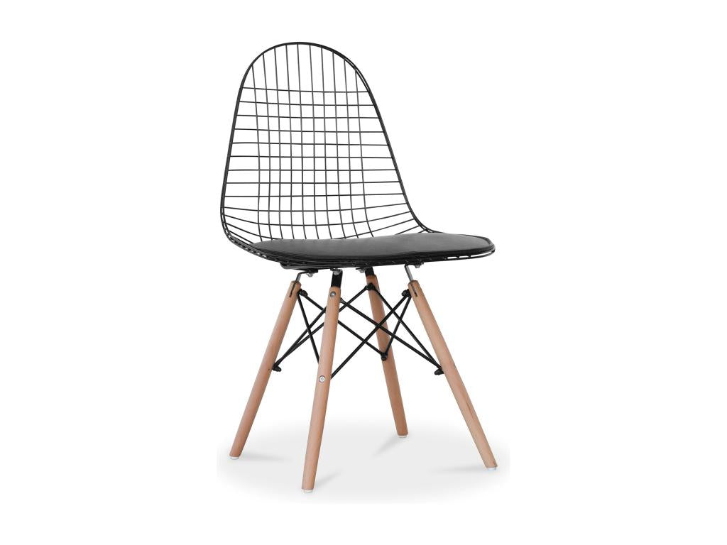 Chaise Nobellea / Coussin - Métal Noir BKMU30912