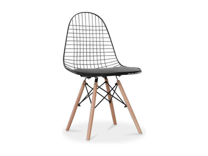 Chaise Nobellea / Coussin - Métal Noir BKMU30912