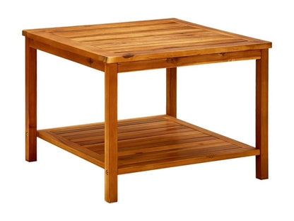 Table basse 60x60x45 Bois d'Boisona solide ZIAF95017