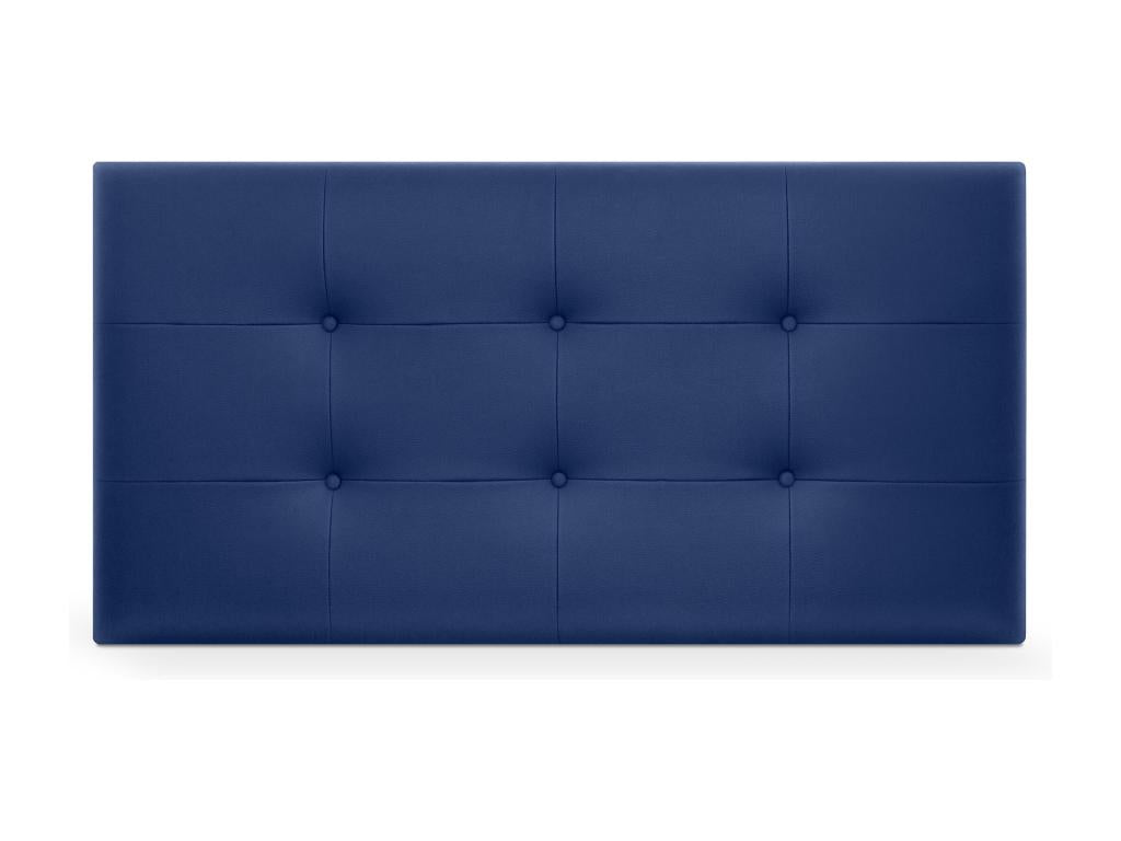 Dekonao Tête de lit en Similicuir Capitonné 90x60cm Lits 80/90 - Bleu YMWW43449