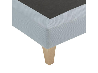 Sommier déco tapissier vert d'eau - Dekonao 160x210 EIZH94204