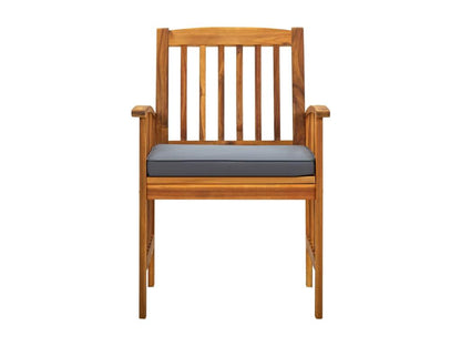 Mobilier à dîner d'extérieur 7 pièces et coussins Dekonao solide PNTN03449