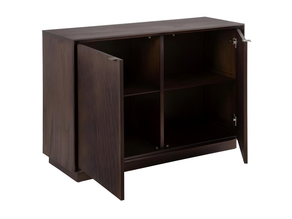 Buffet 2 portes Bois marron foncé - Dekonao AYTW47751