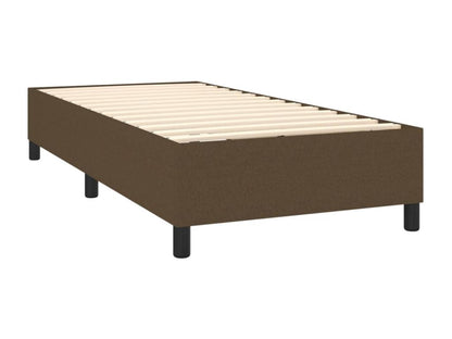 Sommier à Nobellea de lit avec matelas Marron foncé 90x200 HYNJ72892
