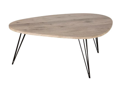 Table Basse Industriel Dekonao 112cm Marron JZXF39196