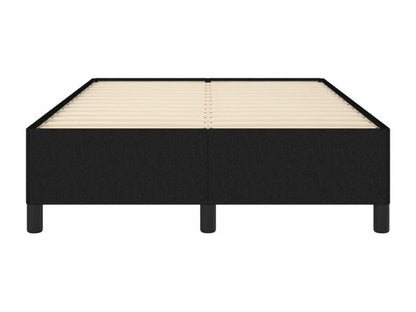 Cadre de lit noir 120x190 tissu FYPZ49493
