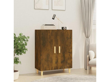 Buffet Chêne fumé 70x34x90 cm Bois d'ingénierie SEXW18532